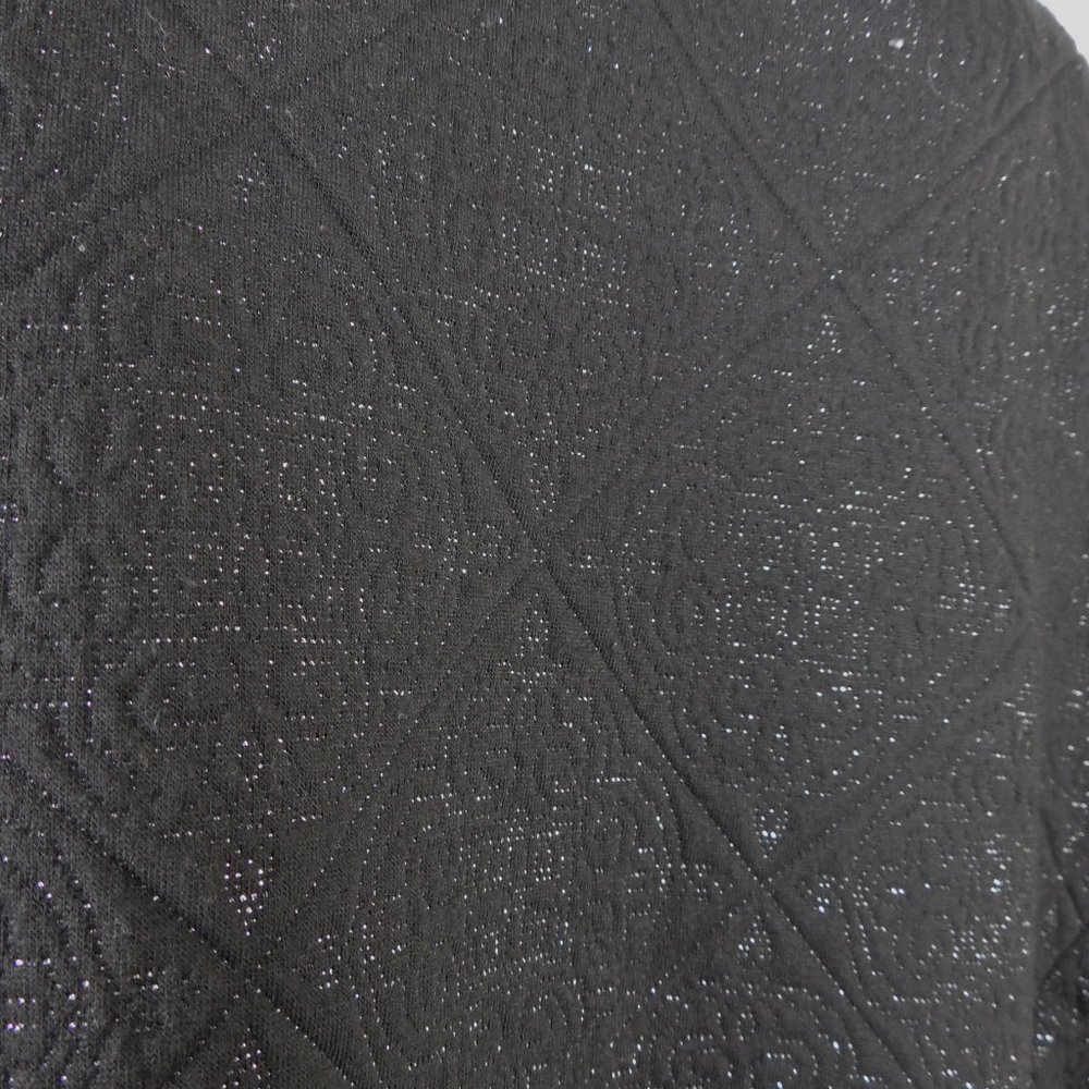 CHICO'S XL Sz 3 Black Cardigan Jacket Stretch - Picture 8 of 10